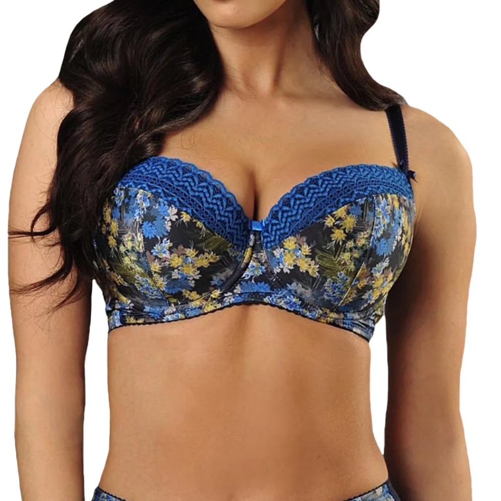 Comexim topaz padded plunge bra 30f